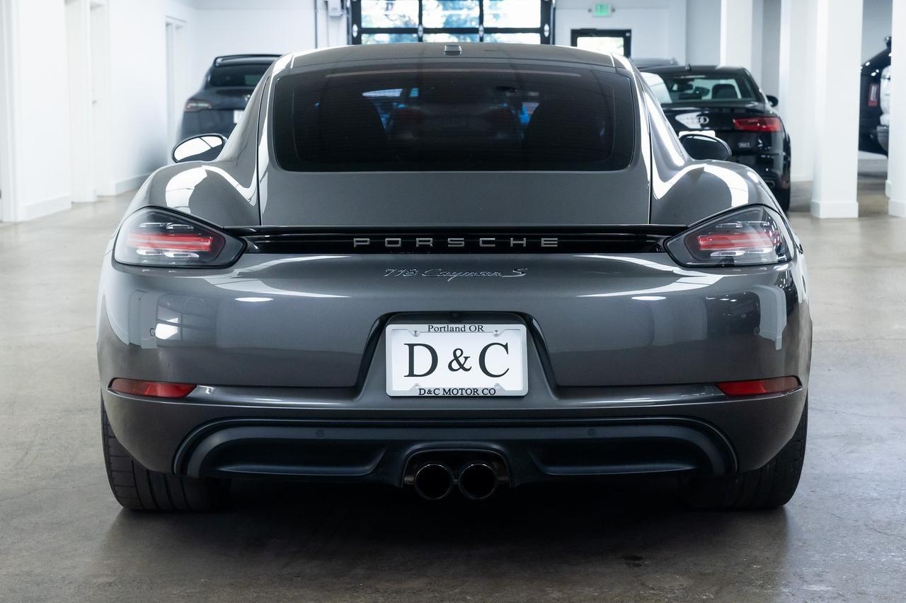 2019 Porsche 718 Cayman S Premium Package Plus Vented Seats Bose Audio Portland OR