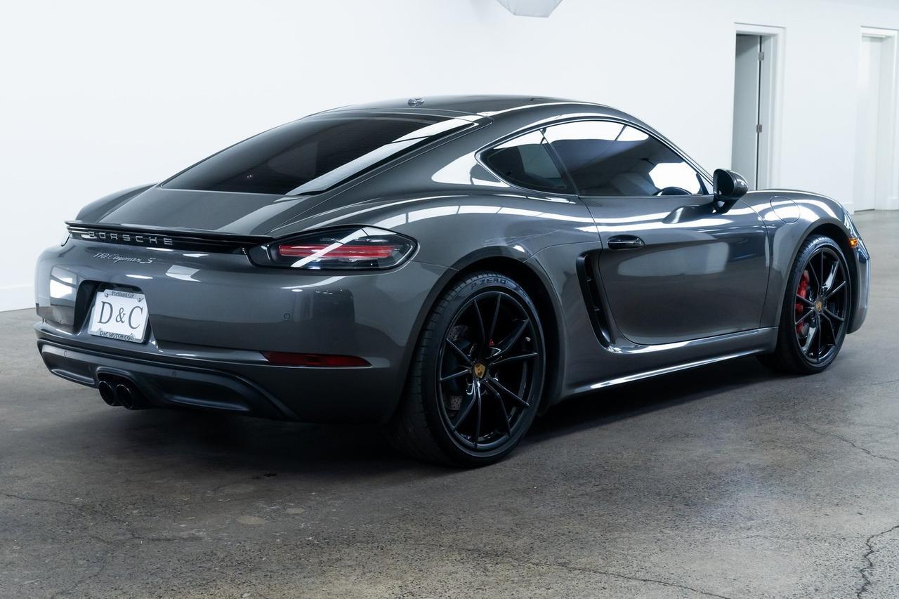 2019 Porsche 718 Cayman S Premium Package Plus Vented Seats Bose Audio Portland OR