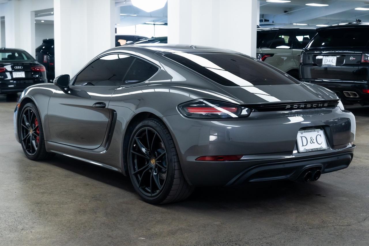 2019 Porsche 718 Cayman S Premium Package Plus Vented Seats Bose Audio Portland OR