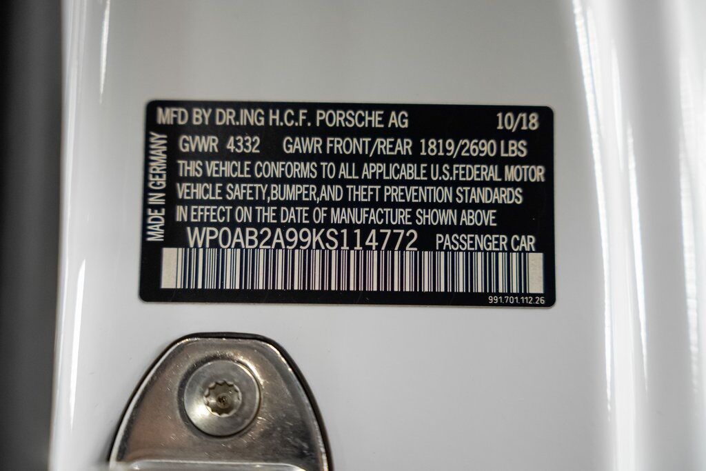 2019 Porsche 911 Carrera 4S Ft Lauderdale FL