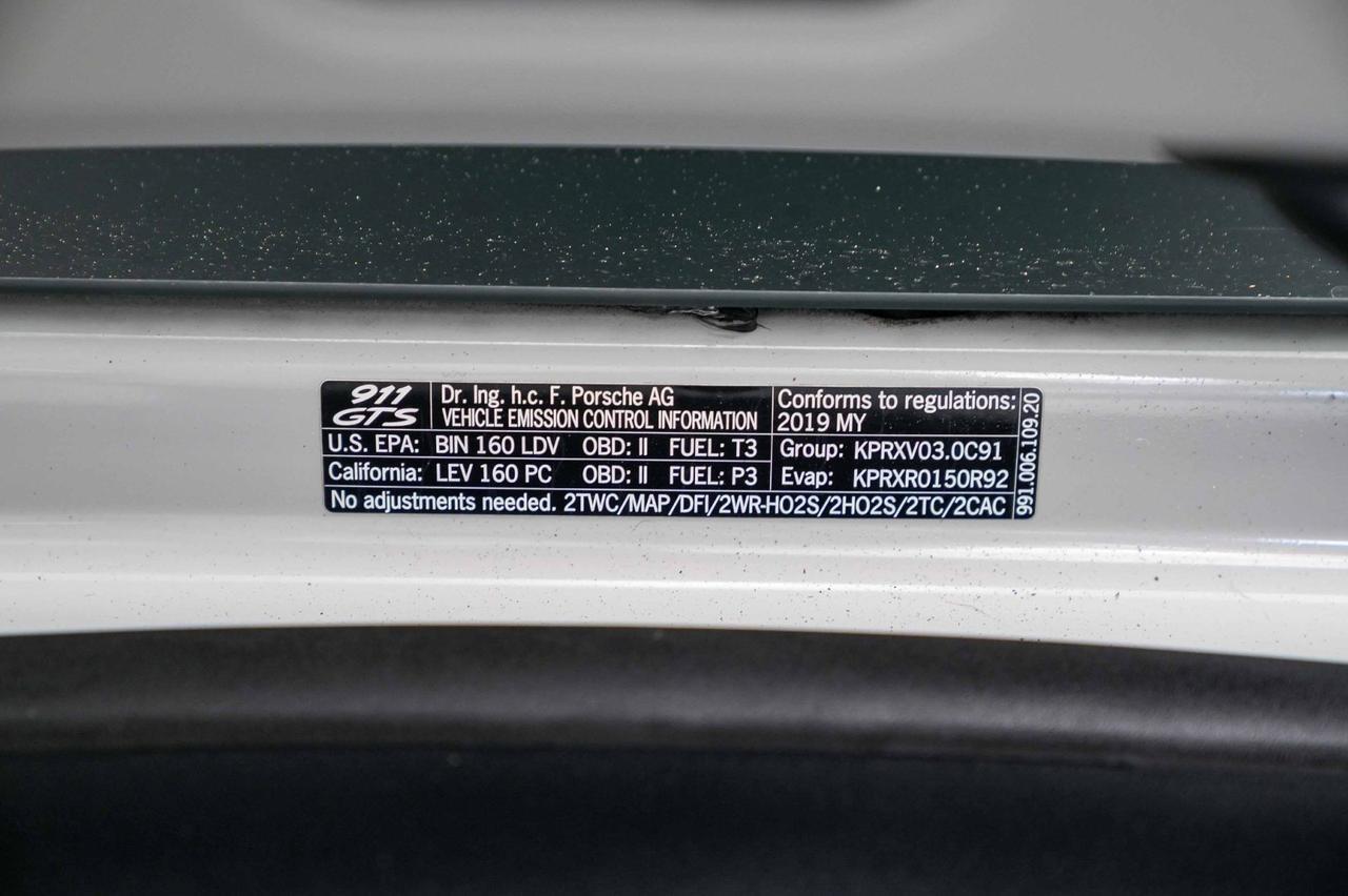 2019 Porsche 911 Carrera GTS Newport Beach CA