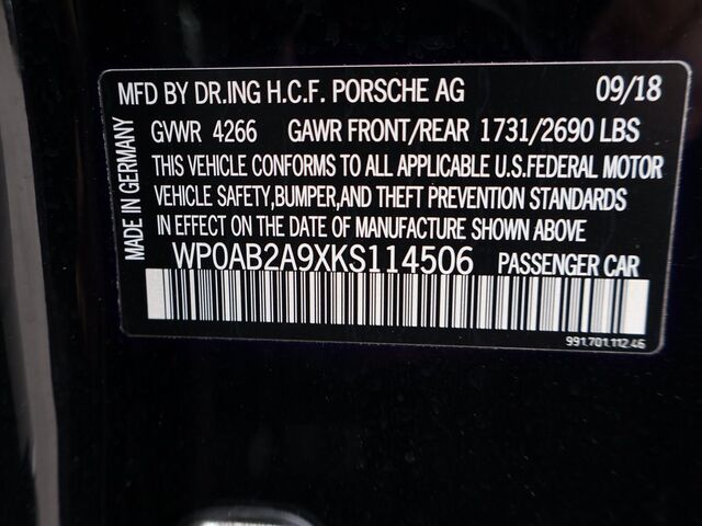 2019 Porsche 911 Carrera GTS Oshkosh WI