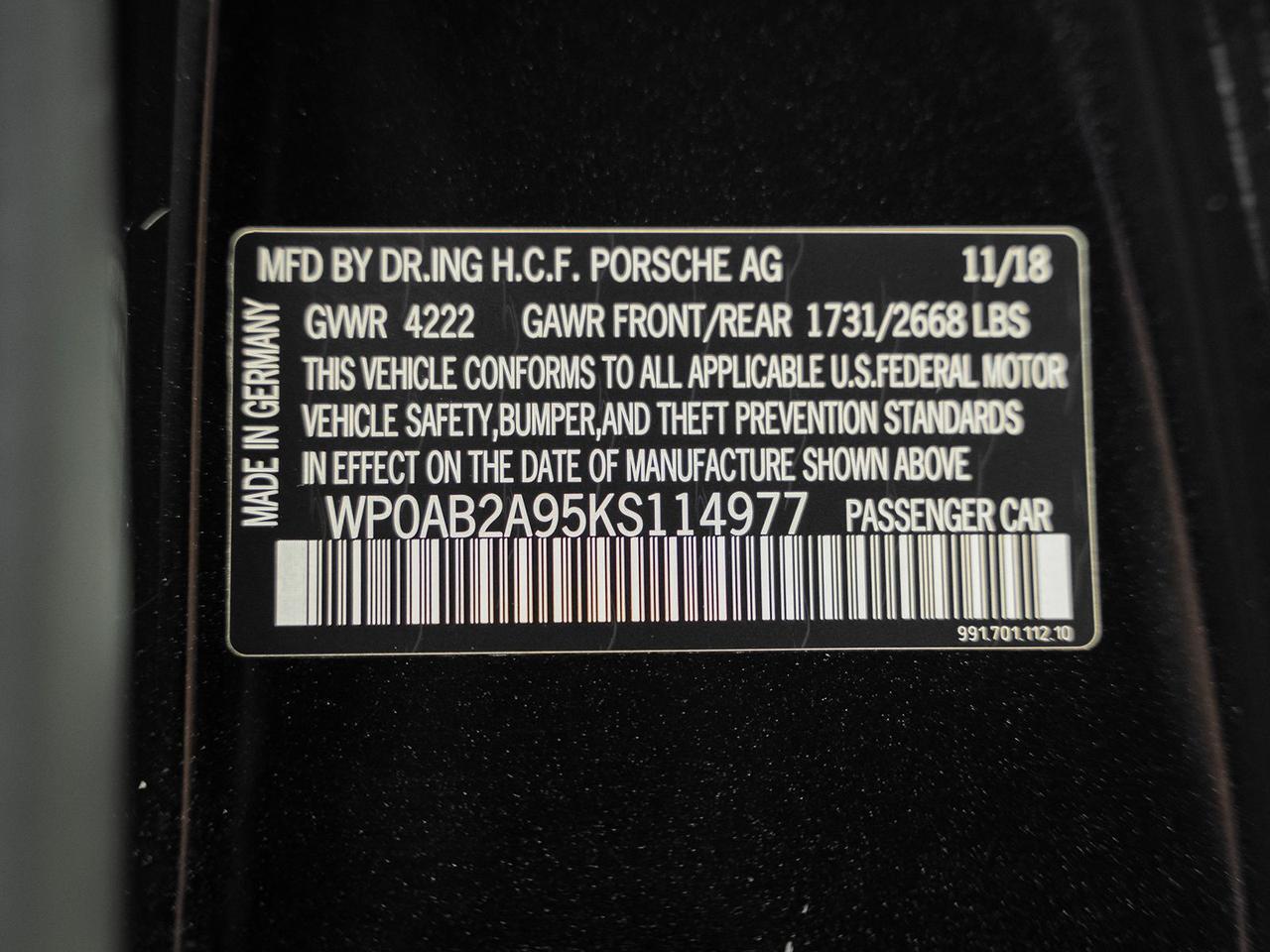 2019 Porsche 911 Carrera S Ft Lauderdale FL