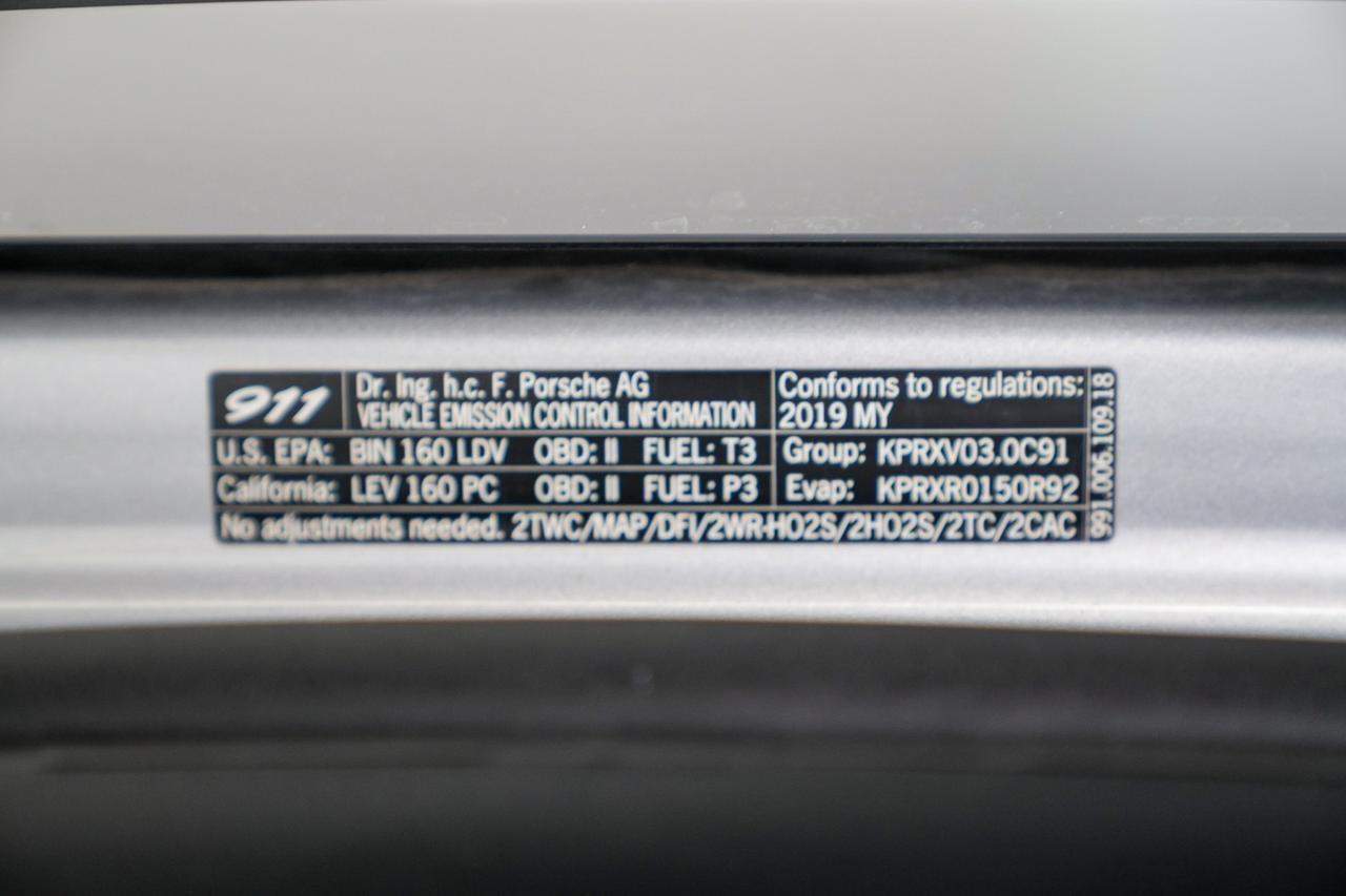2019 Porsche 911 Carrera T Newport Beach CA