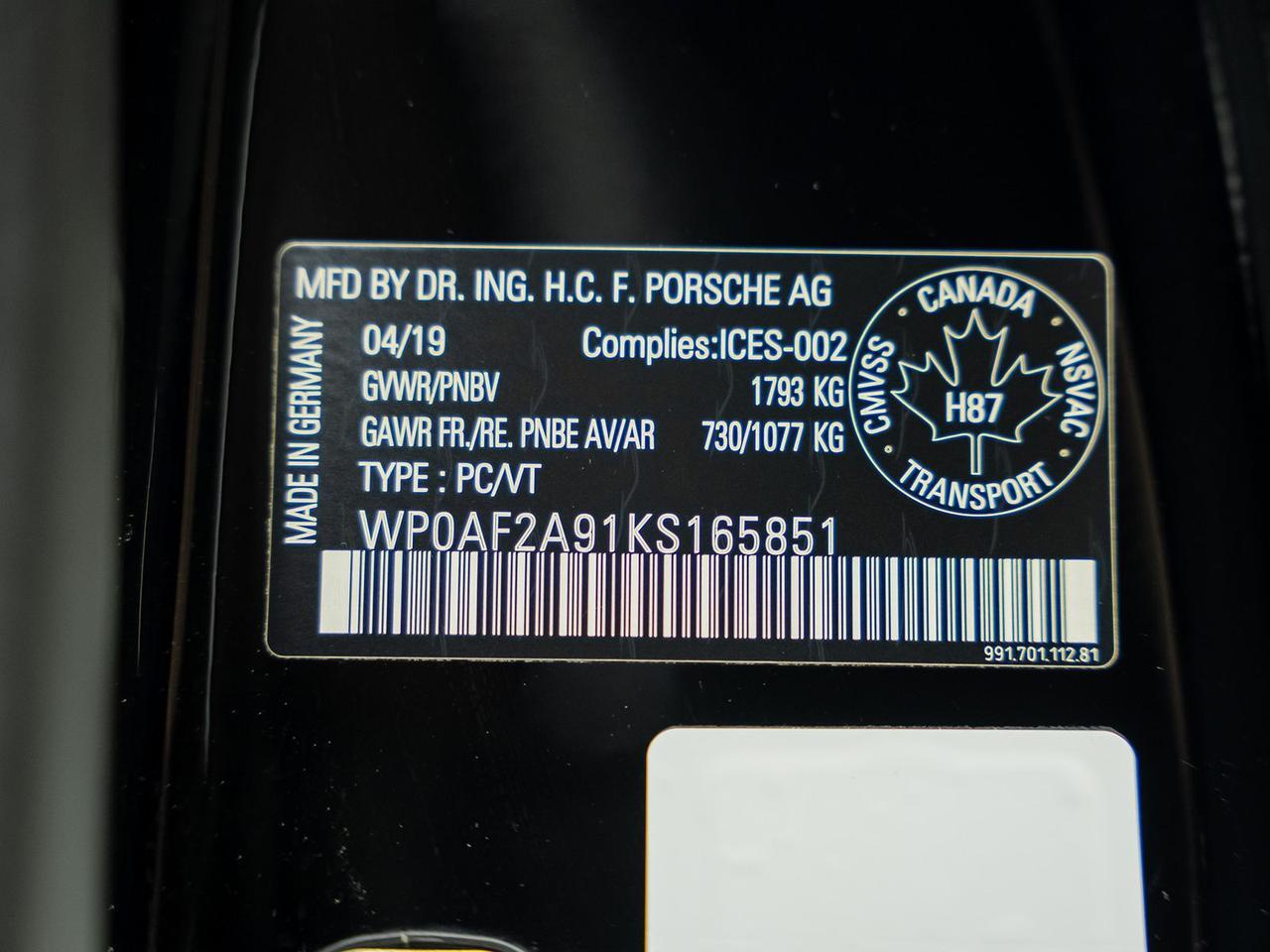 2019 Porsche 911 GT3 RS Ft Lauderdale FL