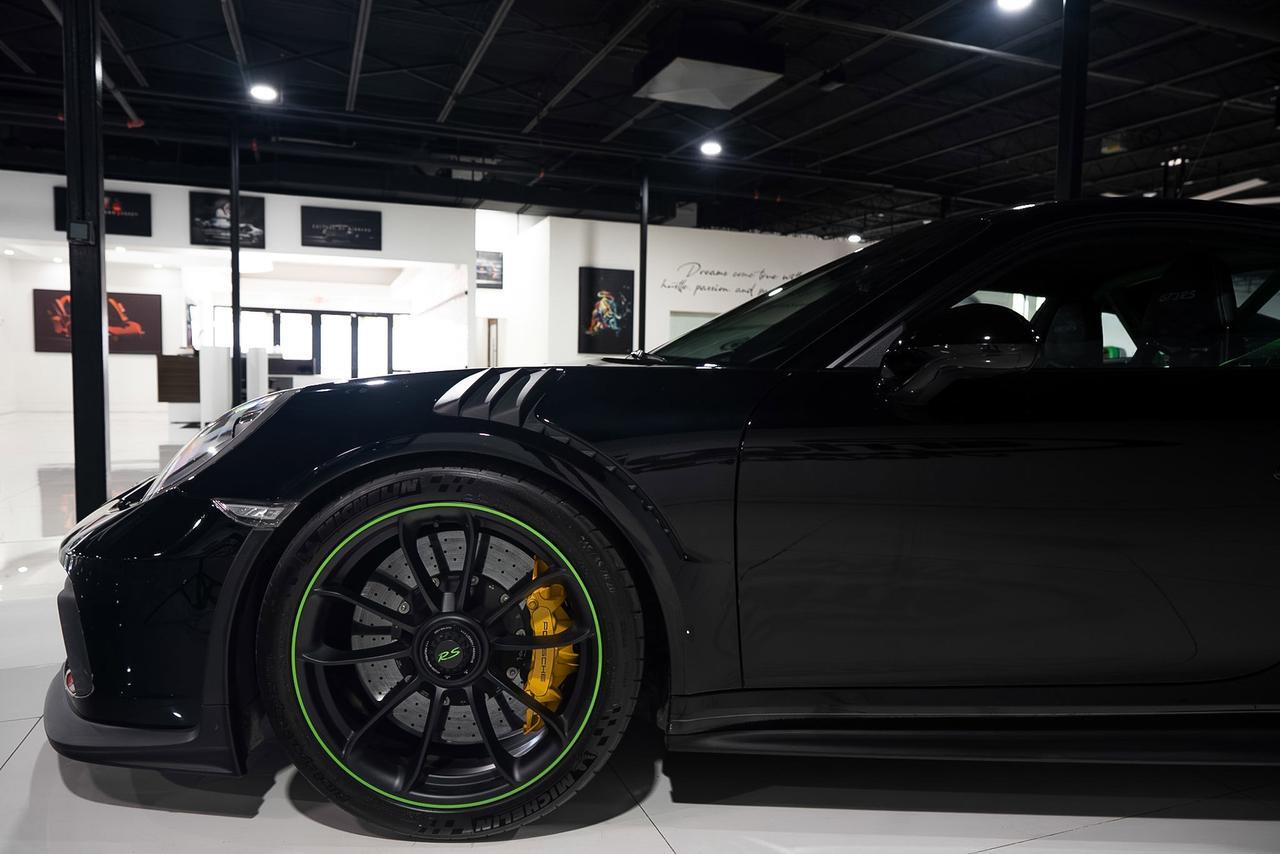 2019 Porsche 911 GT3 RS Sport Chrono, carbon racing seats, roll cage, PCCB, Lizard Green accenting AND MUCH MORE!! Fort Lauderdale FL
