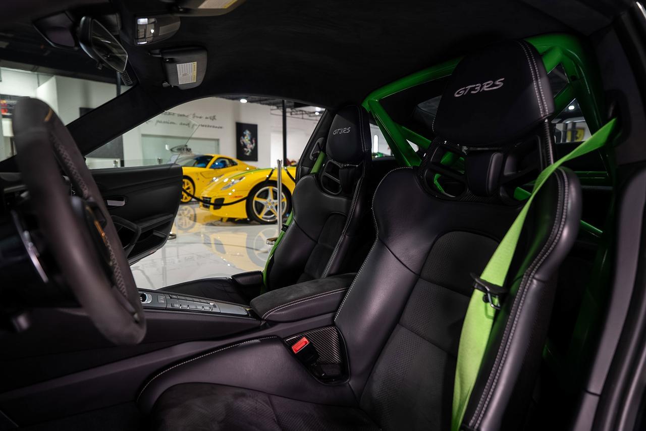 2019 Porsche 911 GT3 RS Sport Chrono, carbon racing seats, roll cage, PCCB, Lizard Green accenting AND MUCH MORE!! Fort Lauderdale FL