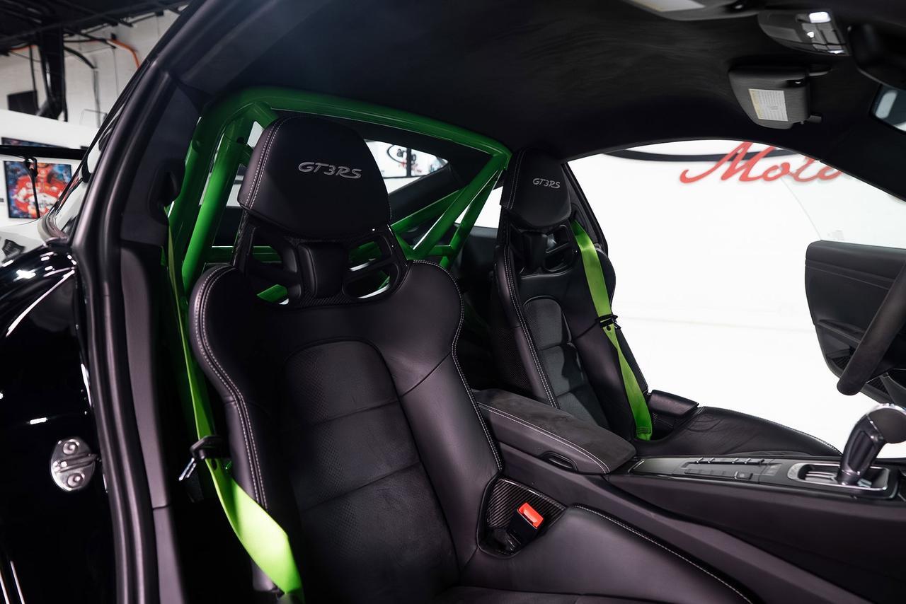 2019 Porsche 911 GT3 RS Sport Chrono, carbon racing seats, roll cage, PCCB, Lizard Green accenting AND MUCH MORE!! Fort Lauderdale FL