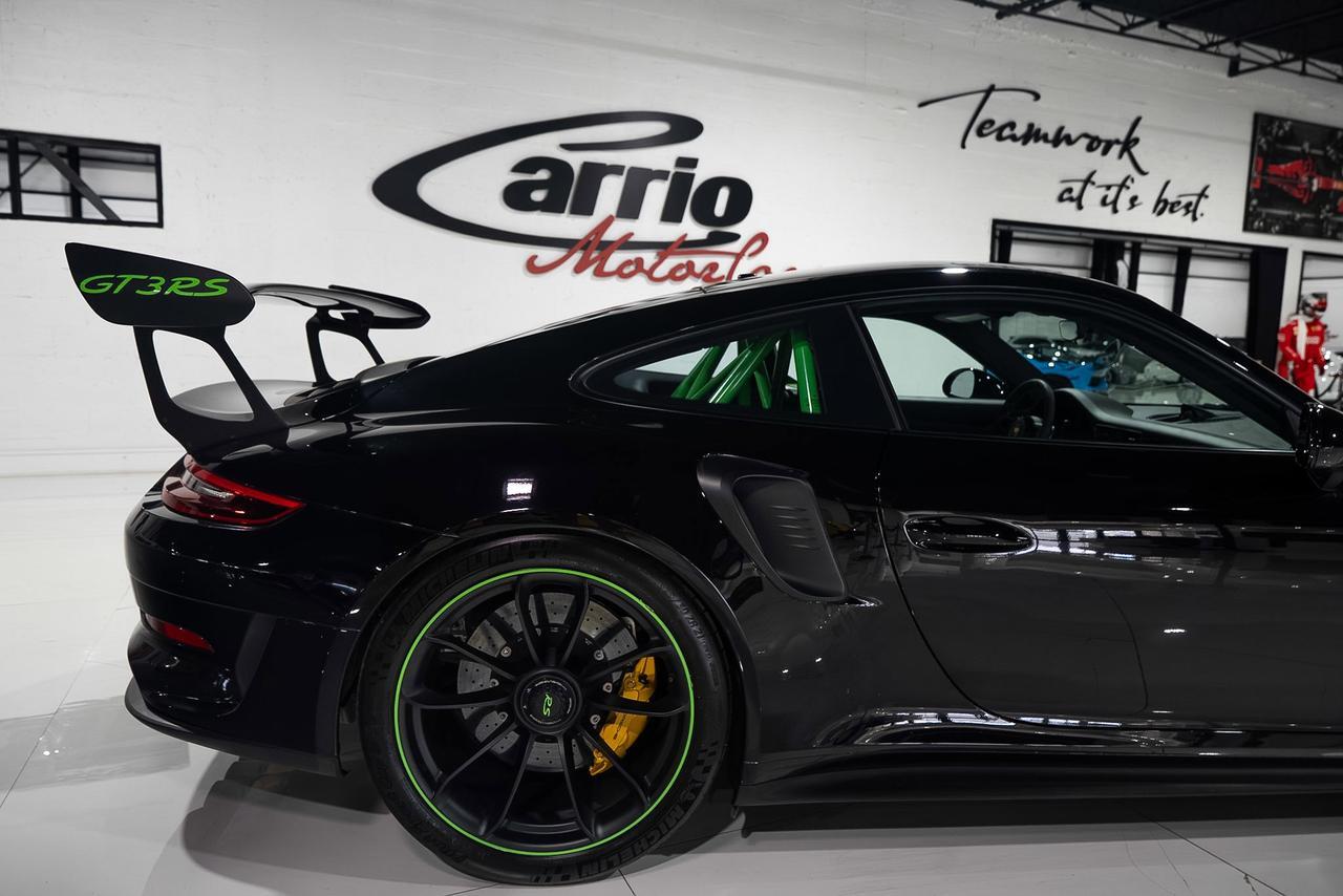 2019 Porsche 911 GT3 RS Sport Chrono, carbon racing seats, roll cage, PCCB, Lizard Green accenting AND MUCH MORE!! Fort Lauderdale FL