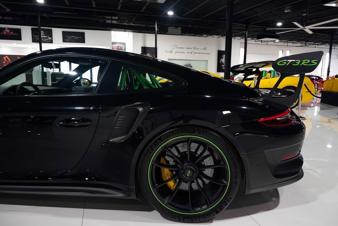 2019 Porsche 911 GT3 RS Sport Chrono, carbon racing seats, roll cage, PCCB, Lizard Green accenting AND MUCH MORE!! Fort Lauderdale FL