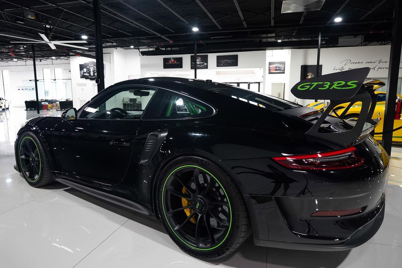 2019 Porsche 911 GT3 RS Sport Chrono, carbon racing seats, roll cage, PCCB, Lizard Green accenting AND MUCH MORE!! Fort Lauderdale FL