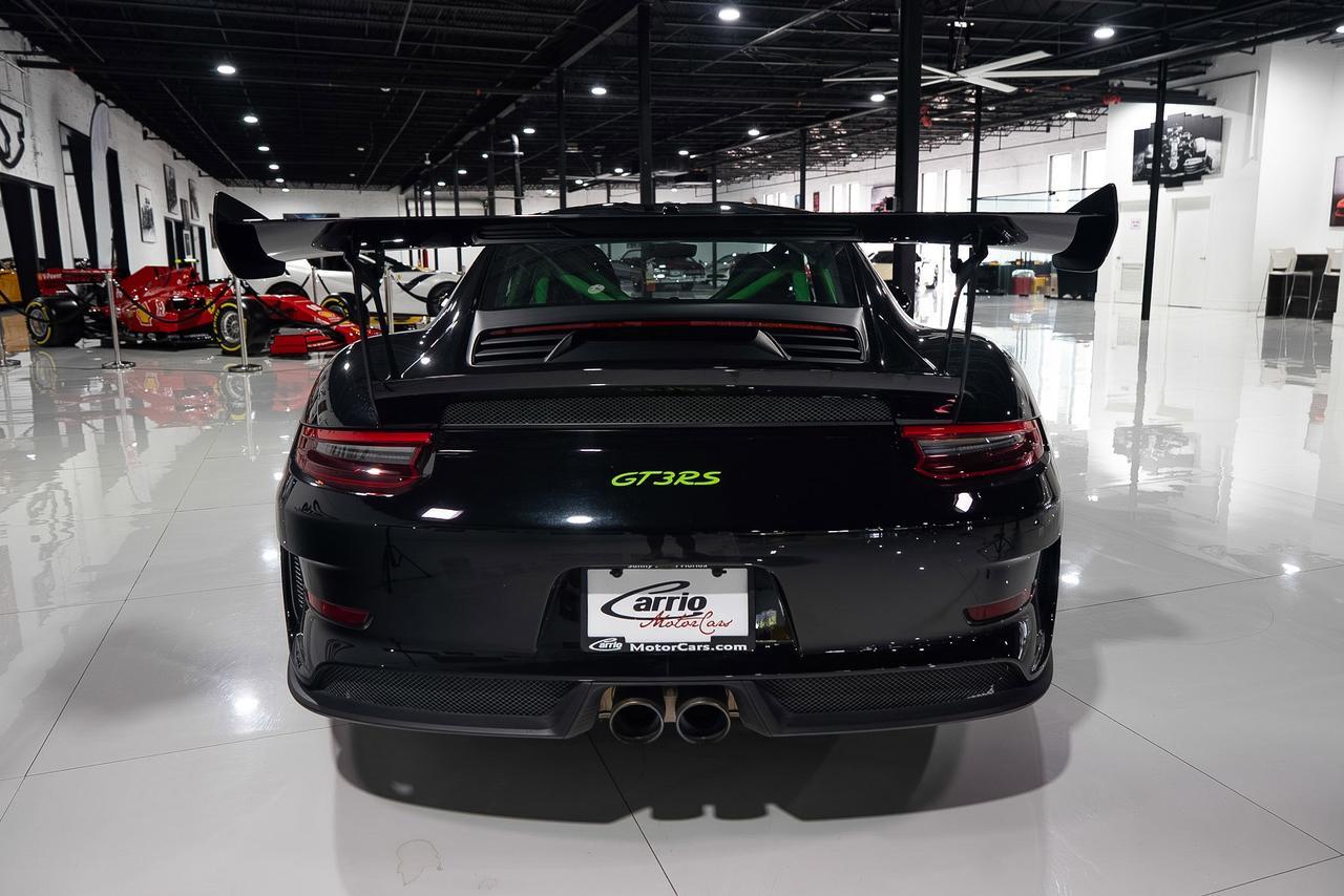 2019 Porsche 911 GT3 RS Sport Chrono, carbon racing seats, roll cage, PCCB, Lizard Green accenting AND MUCH MORE!! Fort Lauderdale FL