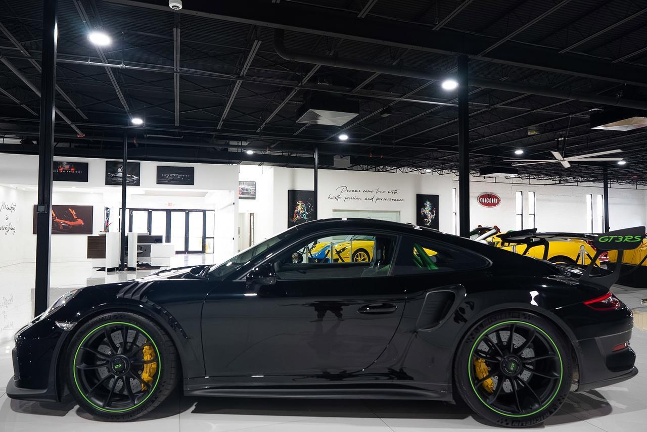 2019 Porsche 911 GT3 RS Sport Chrono, carbon racing seats, roll cage, PCCB, Lizard Green accenting AND MUCH MORE!! Fort Lauderdale FL