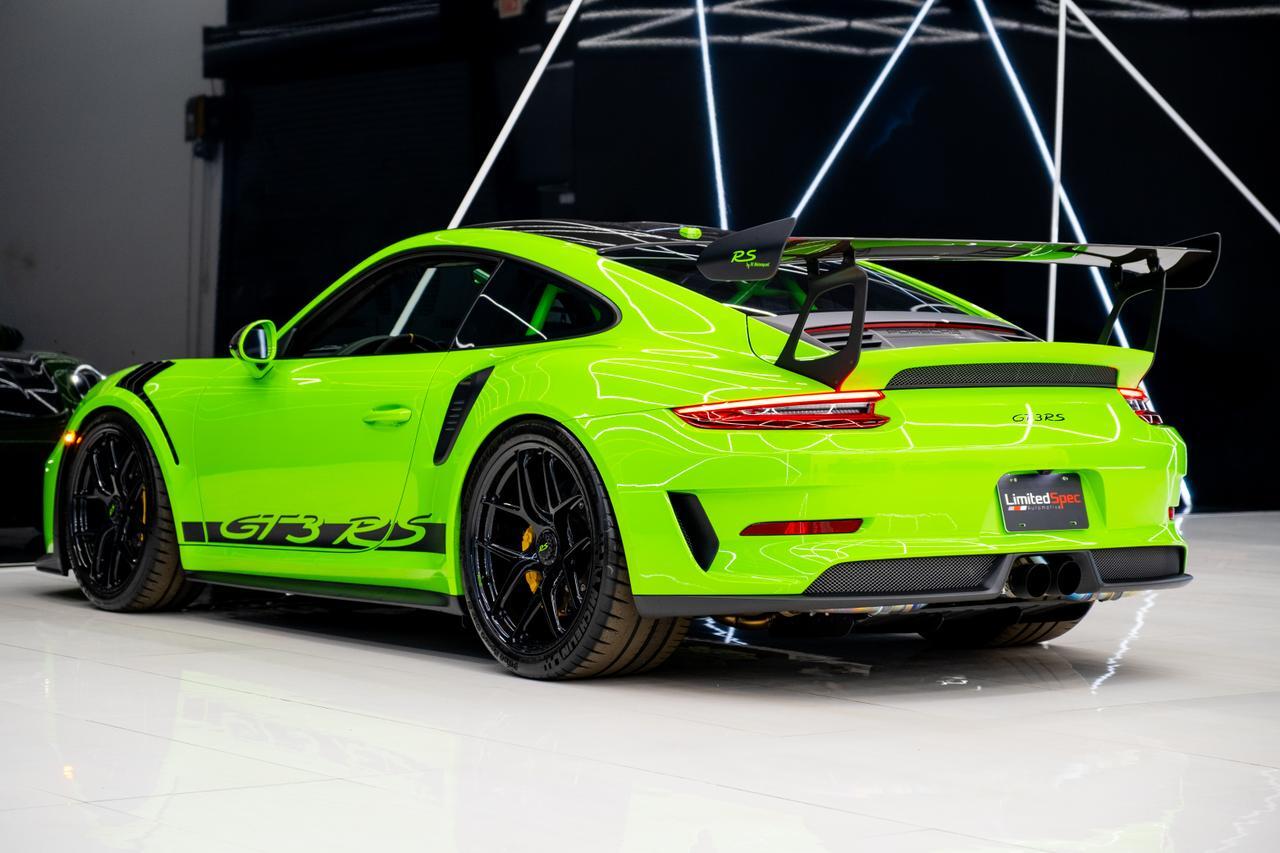 2019 Porsche 911 GT3 RS  WEISSECH PACKAGE & PCCBS Lizard Green GT3 RS Lizard Green Miami FL