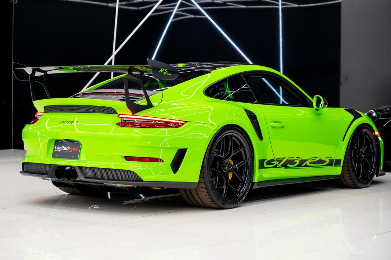 2019 Porsche 911 GT3 RS  WEISSECH PACKAGE & PCCBS Lizard Green GT3 RS Lizard Green Miami FL