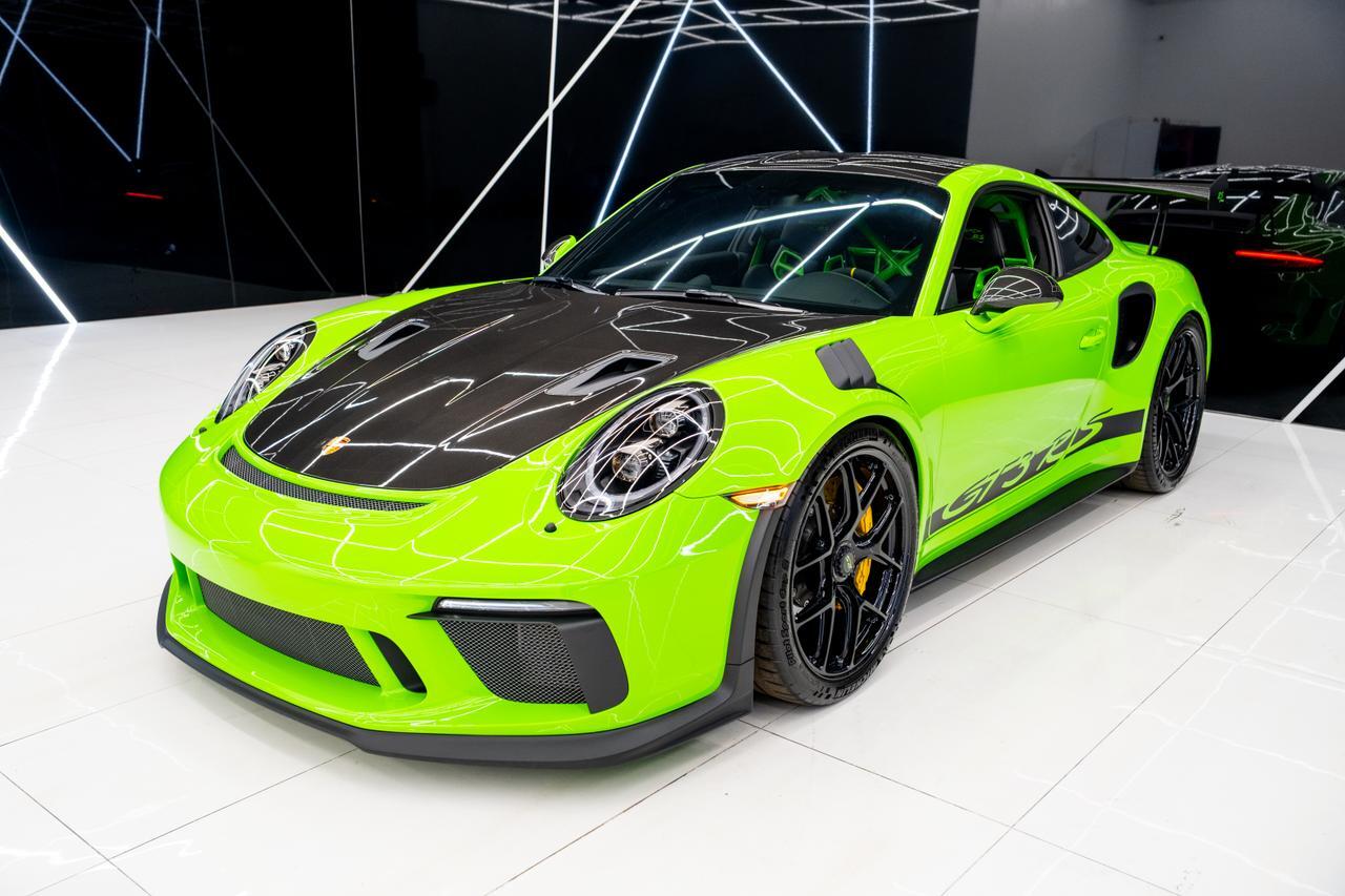 2019 Porsche 911 GT3 RS  WEISSECH PACKAGE & PCCBS Lizard Green GT3 RS Lizard Green Miami FL