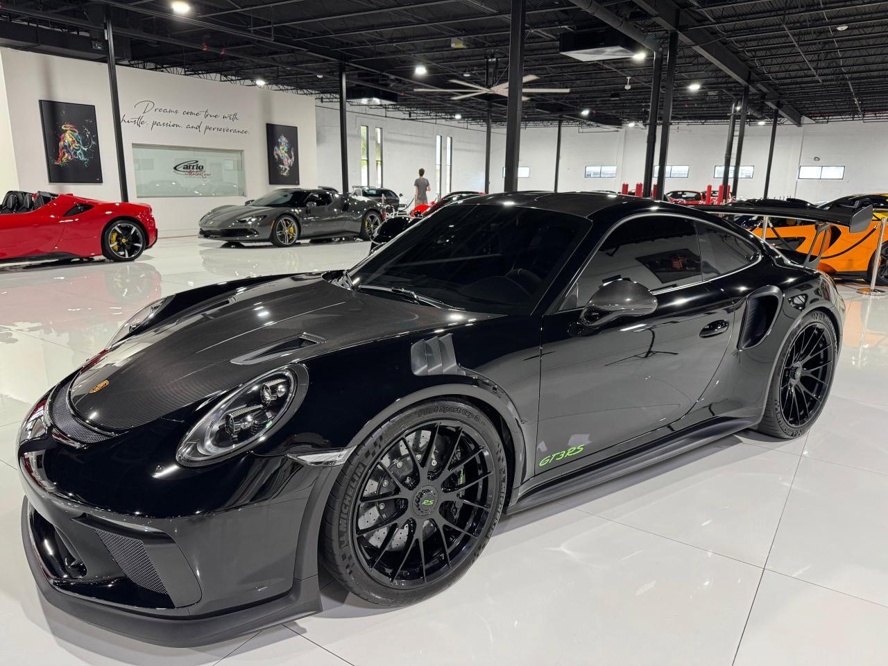 2019 Porsche 911 GT3 RS Weissach Package!! extended leather, Bose audio, Lizard Green carbon seats,PDLS,PCCB & MORE!! Fort Lauderdale FL