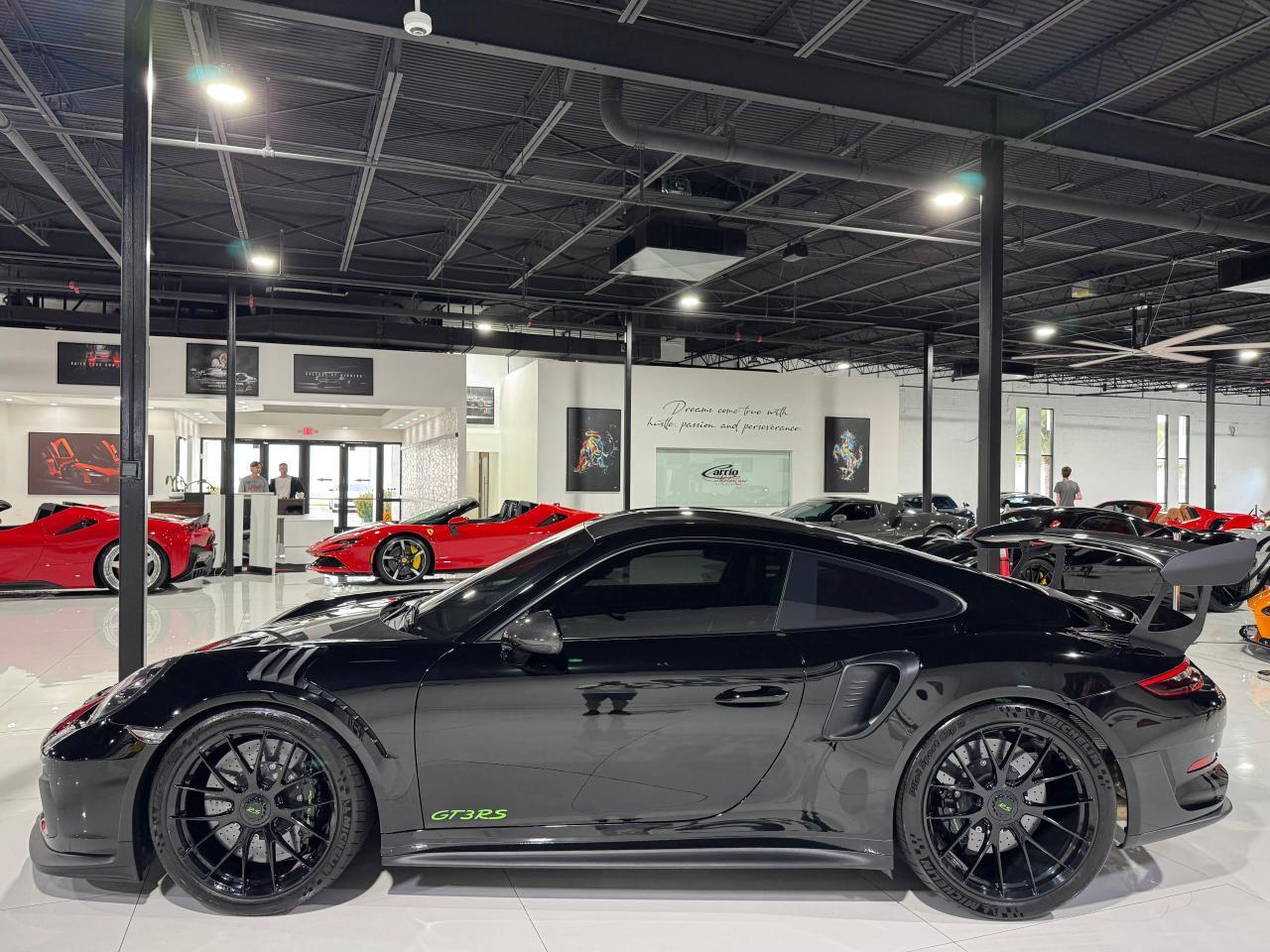 2019 Porsche 911 GT3 RS Weissach Package!! extended leather, Bose audio, Lizard Green carbon seats,PDLS,PCCB & MORE!! Fort Lauderdale FL