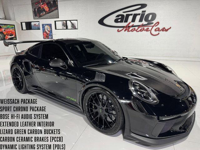 2019 Porsche 911 GT3 RS Weissach Package!! extended leather, Bose audio, Lizard Green carbon seats,PDLS,PCCB & MORE!! Fort Lauderdale FL
