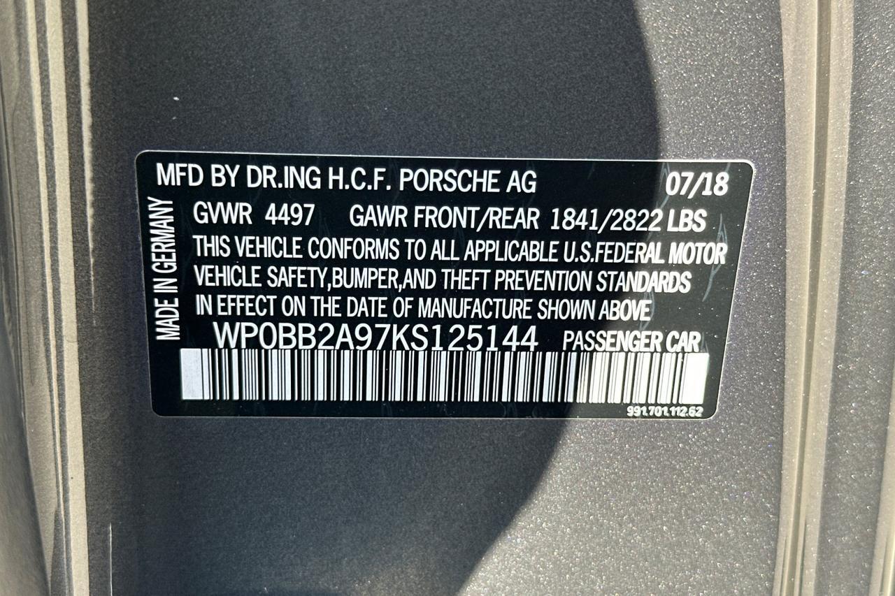 2019 Porsche 911 Targa 4 GTS San Luis Obispo CA