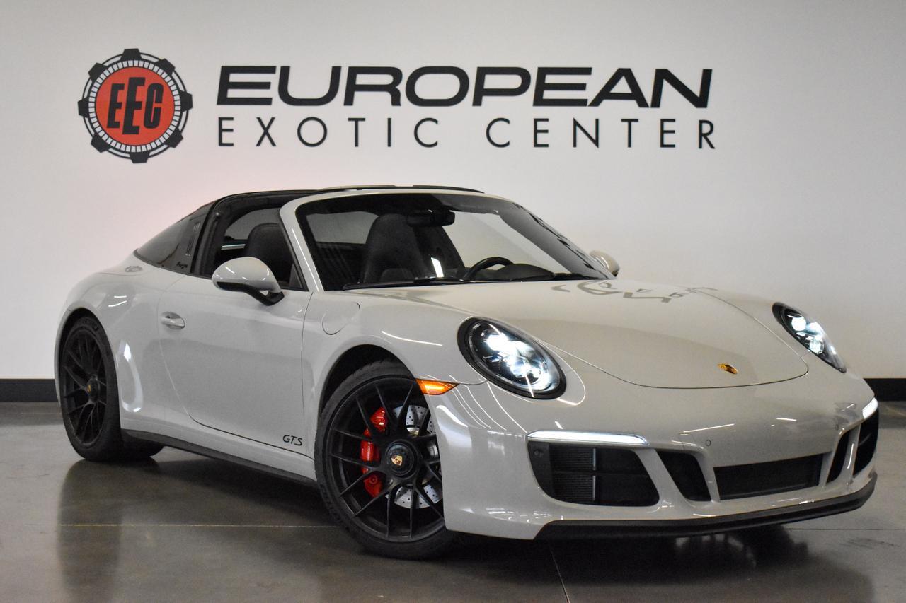 Gray 2019 Porsche 911 Targa 4 GTS Cabriolet AWD Convertible All-Wheel Drive Automatic