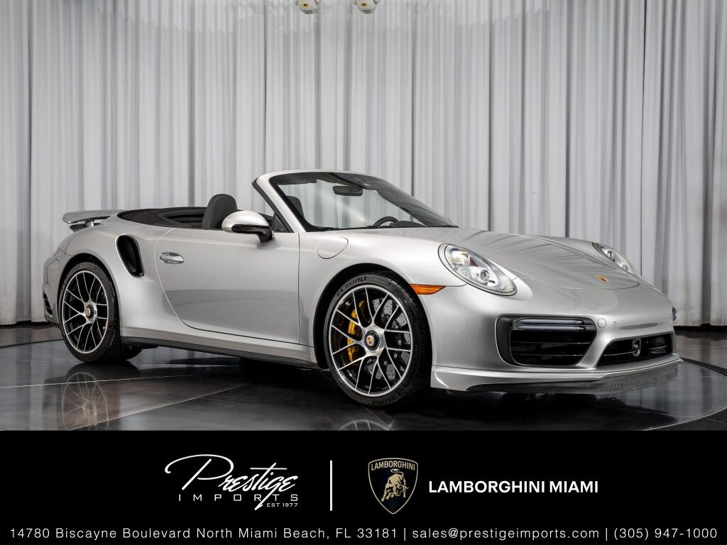 2019 Porsche 911 Turbo S Cabriolet