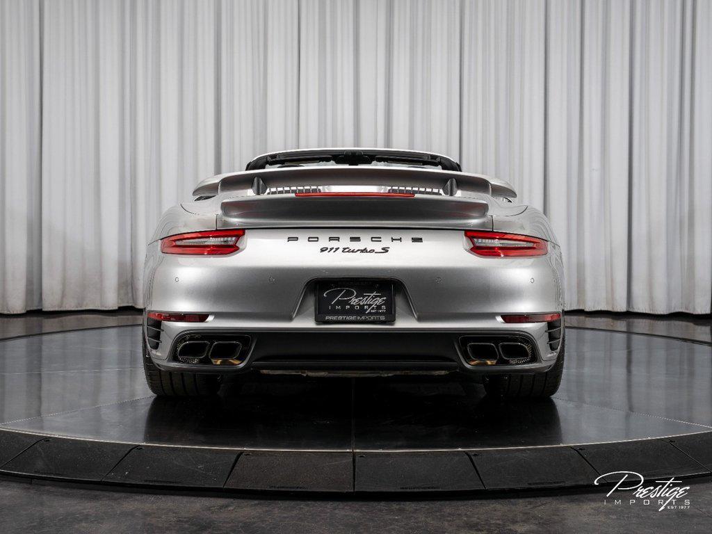 2019 Porsche 911 Turbo S Cabriolet North Miami Beach FL