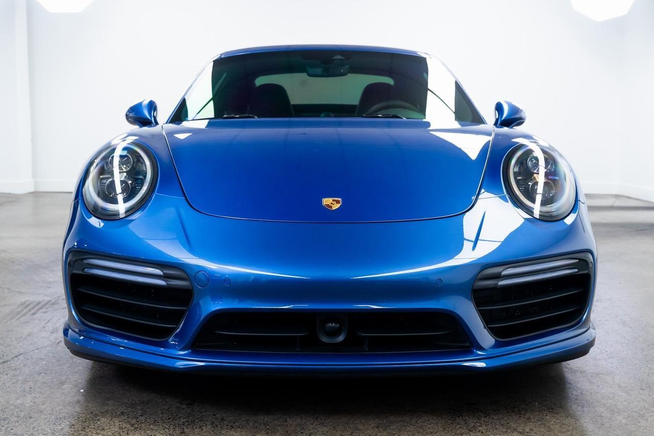 2019 Porsche 911 Turbo S PTS Cobalt Blue Leather to Sample Portland OR