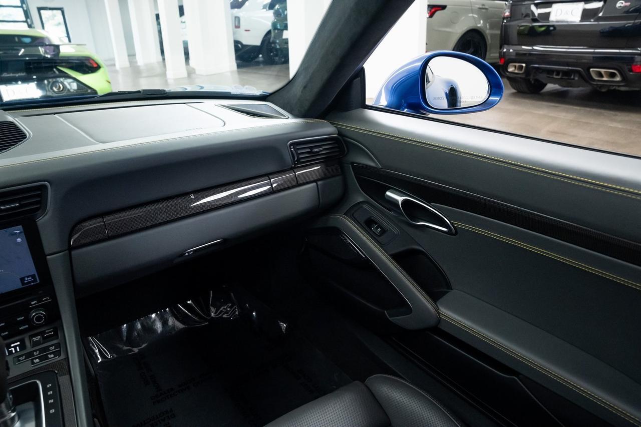 2019 Porsche 911 Turbo S PTS Cobalt Blue Leather to Sample Portland OR