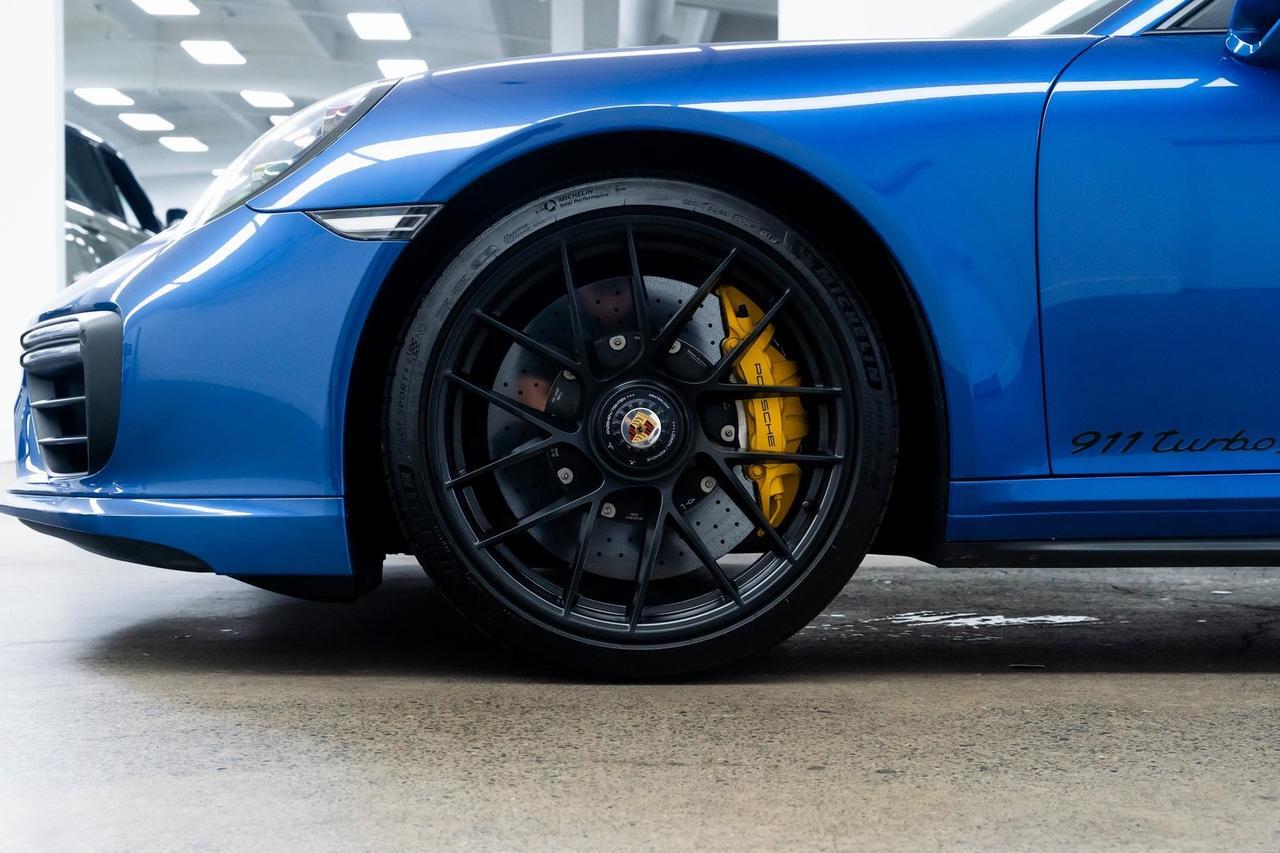 2019 Porsche 911 Turbo S PTS Cobalt Blue Leather to Sample Portland OR