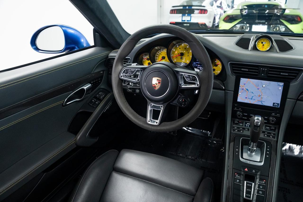 2019 Porsche 911 Turbo S PTS Cobalt Blue Leather to Sample Portland OR