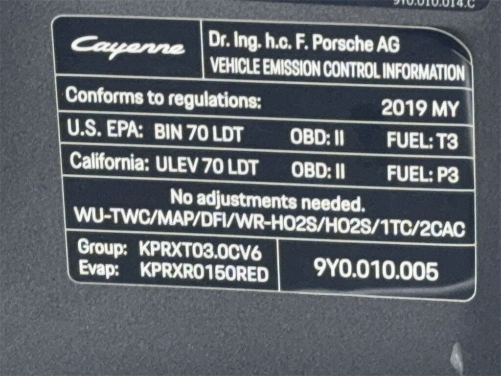 2019 Porsche Cayenne Base Plano TX