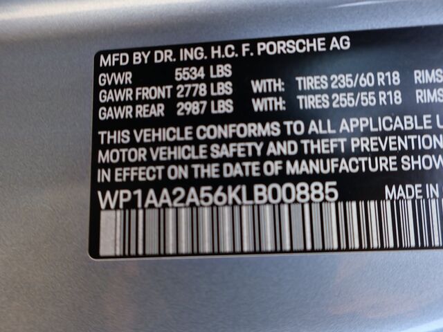 2019 Porsche Macan  Oshkosh WI 2019 Porsche Macan  Oshkosh WI