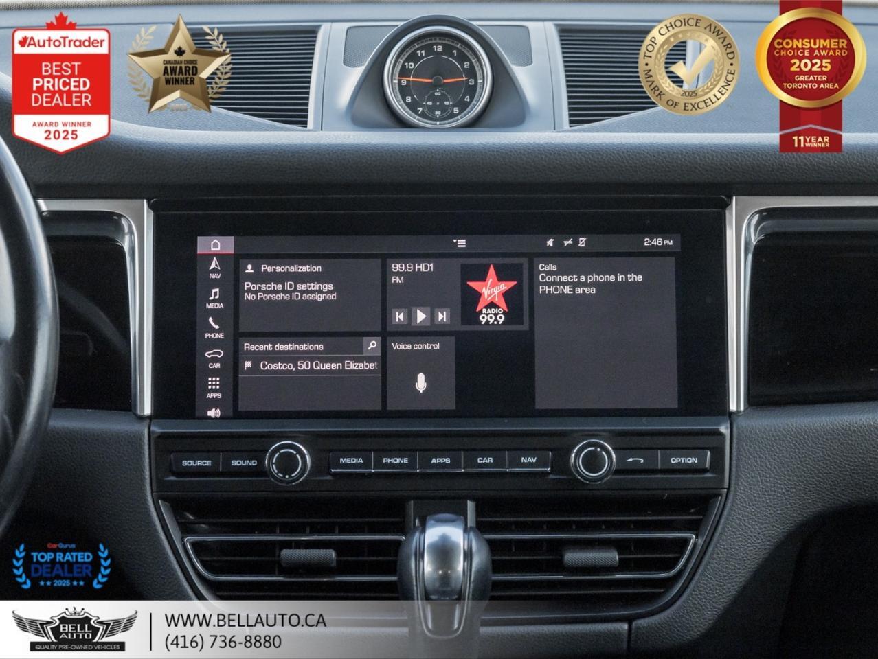 2019 Porsche Macan S | PRM PLS PKG | NAVI | B.CAM | PANO | BOSE | LOWKMS | NOACCIDENT Toronto ON