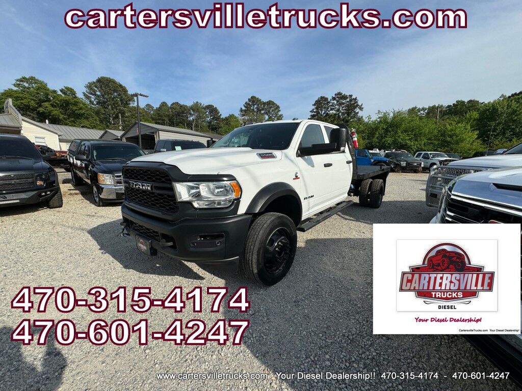 2019 RAM 5500 Chassis Tradesman 4X4 - AISIN - FLATBED  - DELETED Cartersville GA