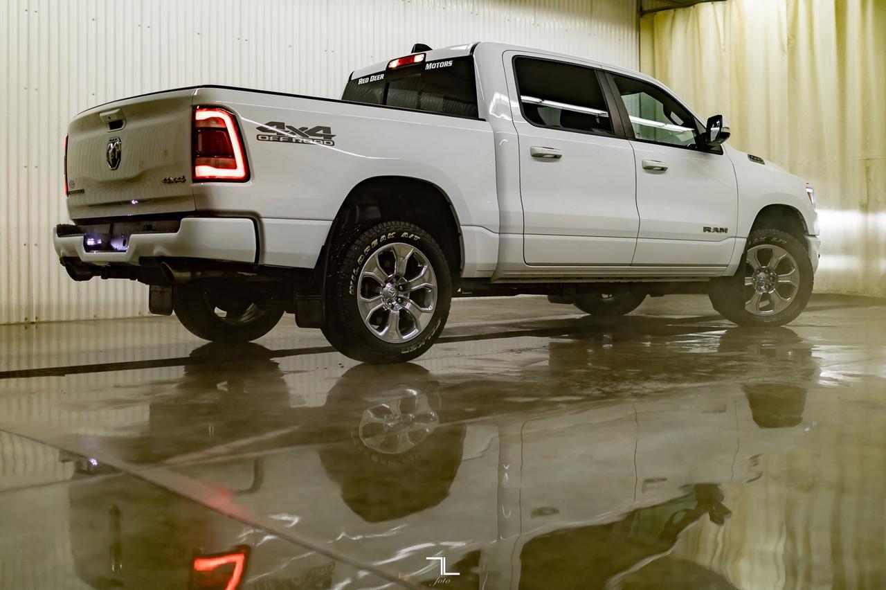 2019 Ram 1500 4x4 Crew Cab Big Horn Nav BCam Red Deer AB