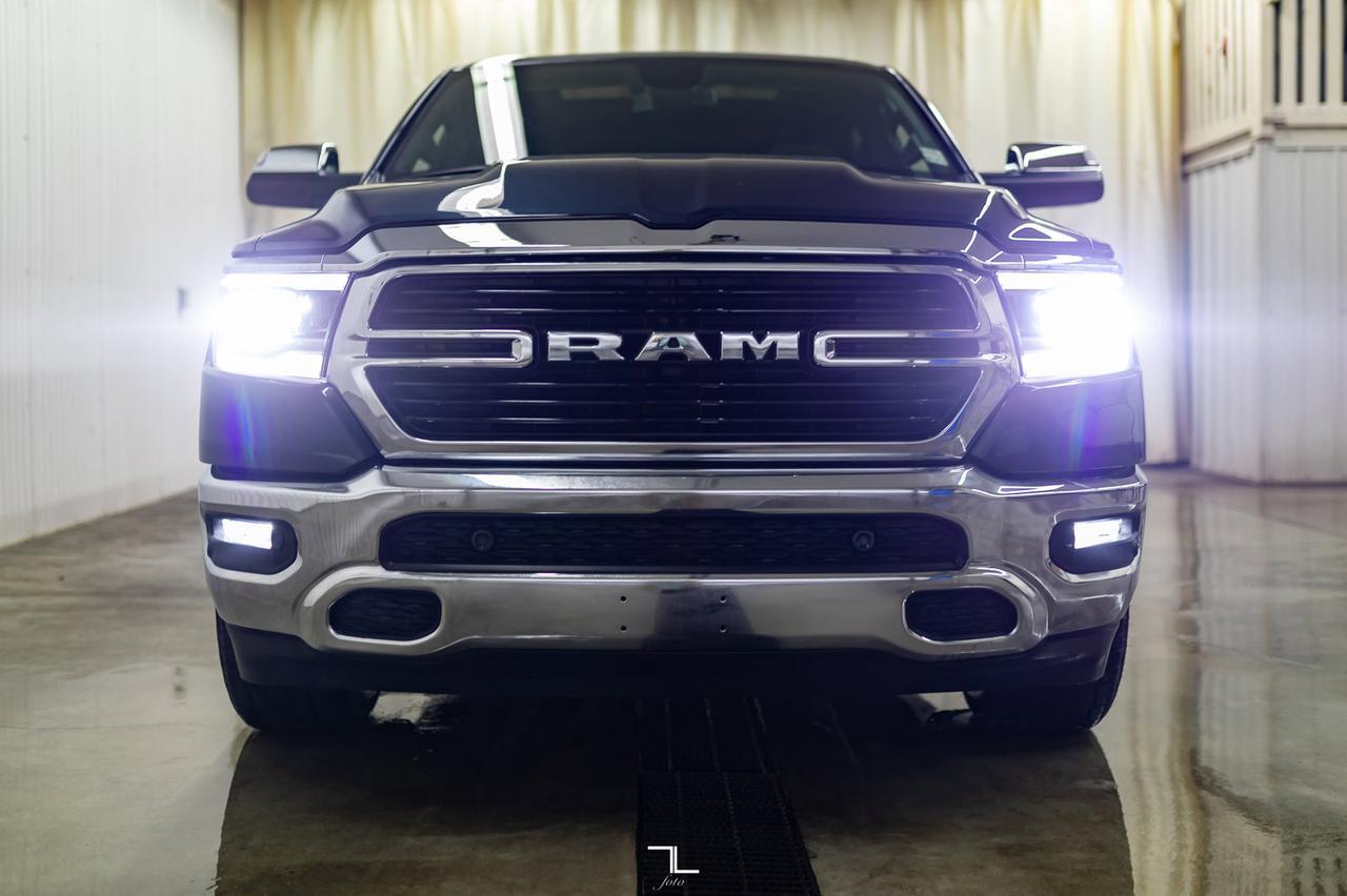 2019 Ram 1500 4x4 Crew Cab Big Horn Nav Roof BCam Red Deer AB