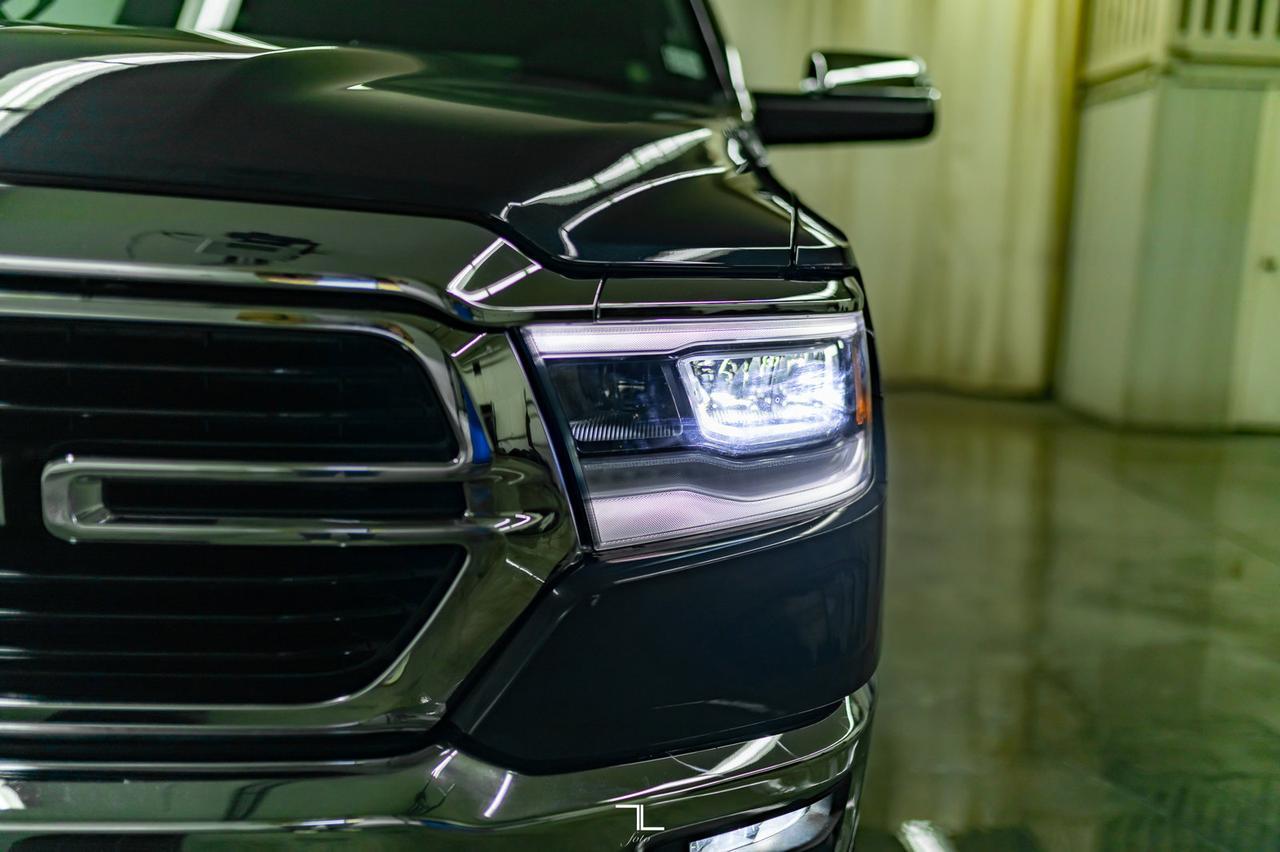 2019 Ram 1500 4x4 Crew Cab Big Horn Nav Roof BCam Red Deer AB