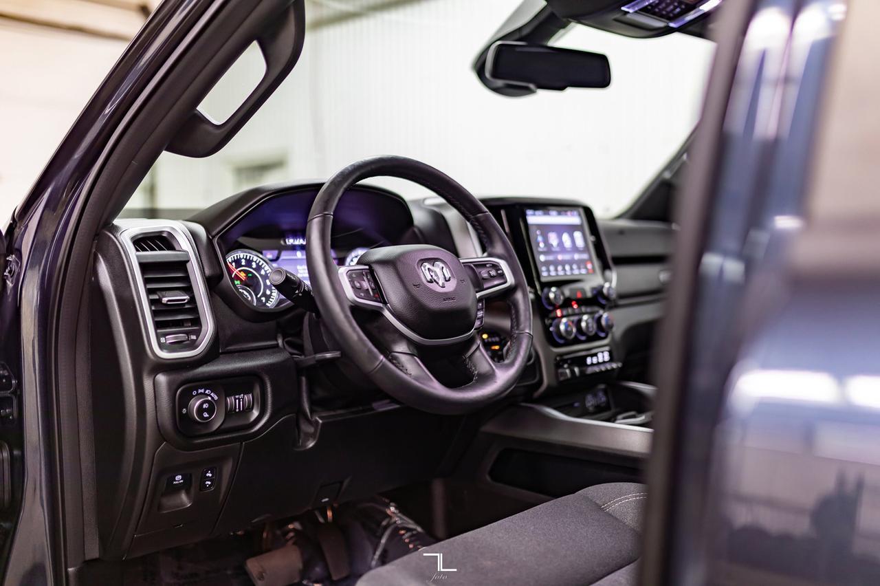 2019 Ram 1500 4x4 Crew Cab Big Horn Nav Roof BCam Red Deer AB