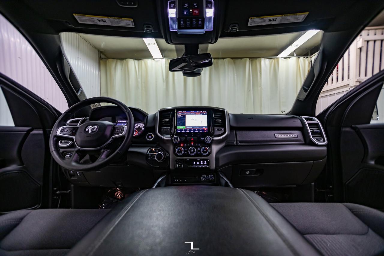 2019 Ram 1500 4x4 Crew Cab Big Horn Nav Roof BCam Red Deer AB