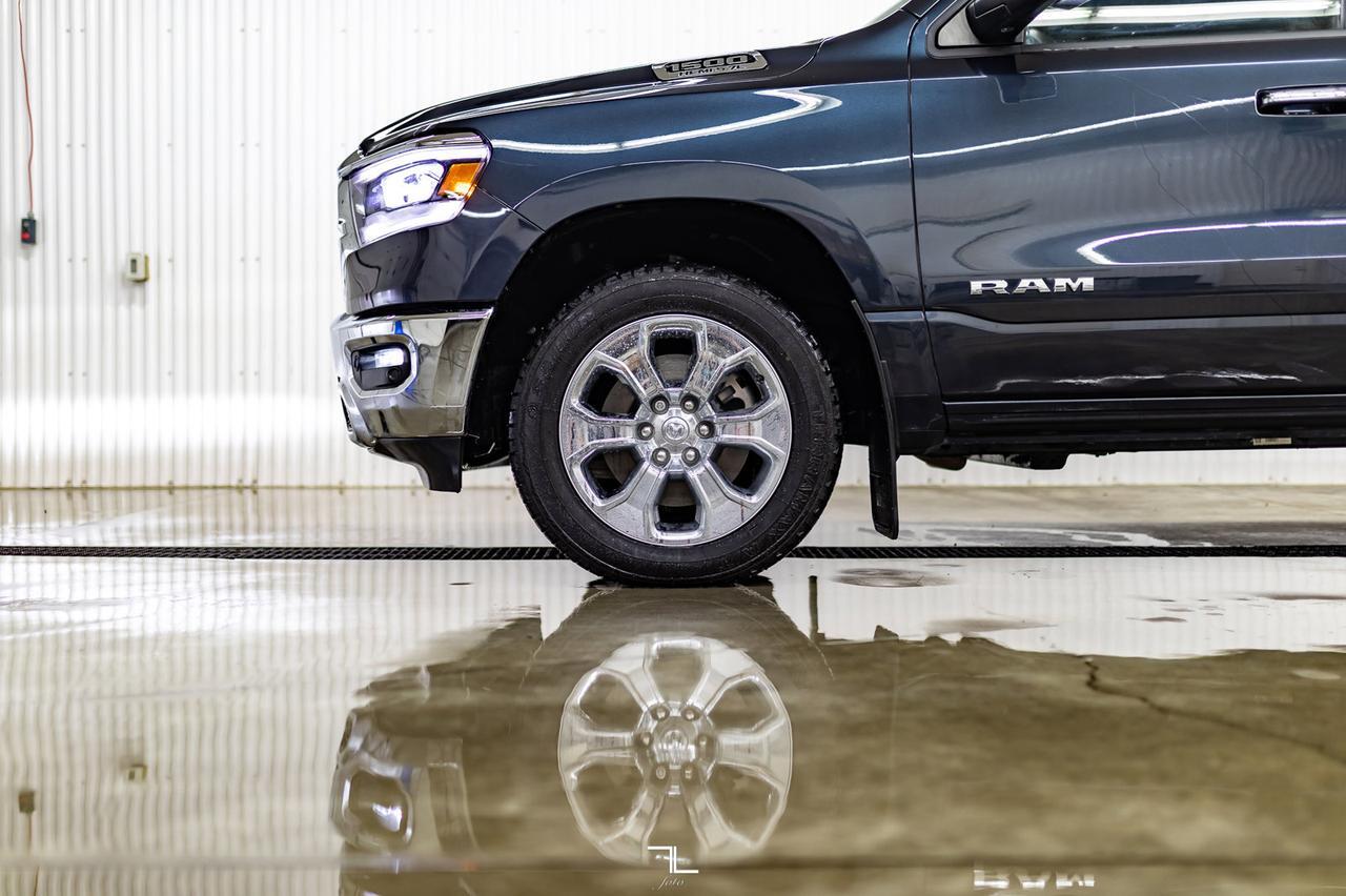 2019 Ram 1500 4x4 Crew Cab Big Horn Nav Roof BCam Red Deer AB