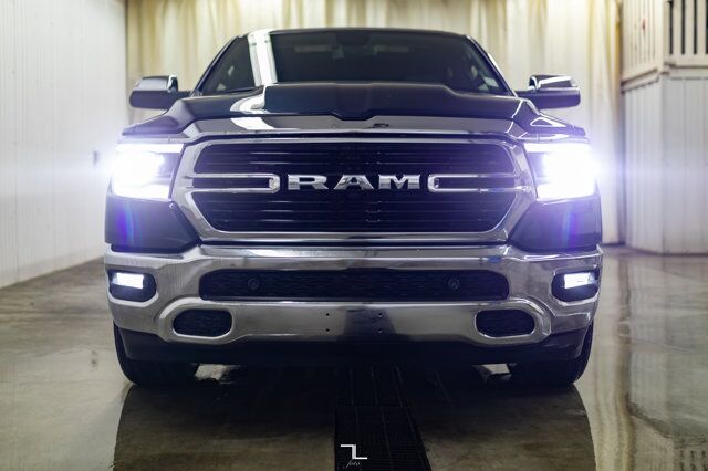 2019 Ram 1500 4x4 Crew Cab Big Horn Nav Roof BCam Red Deer AB