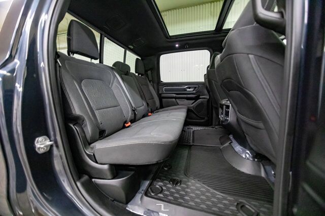 2019 Ram 1500 4x4 Crew Cab Big Horn Nav Roof BCam Red Deer AB