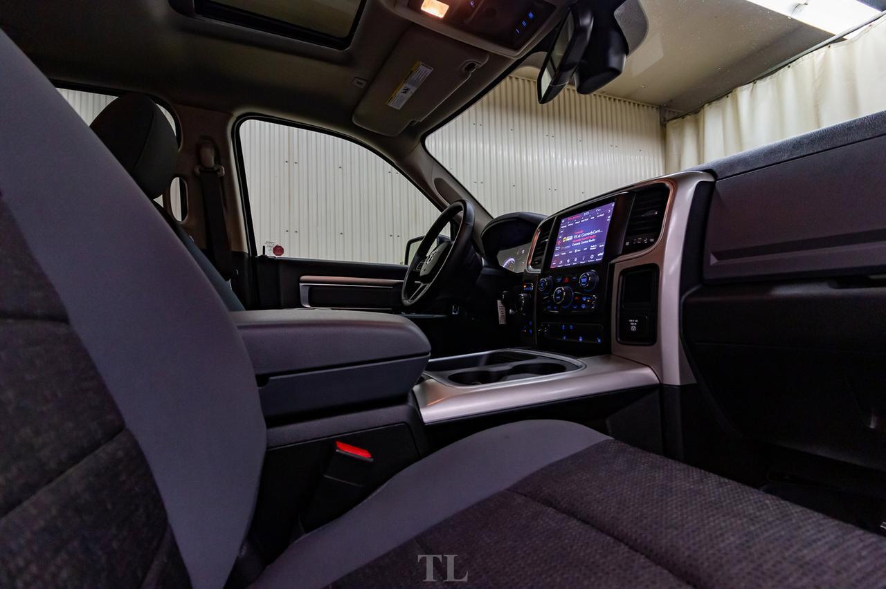 2019 Ram 1500 4x4 Crew Cab Classic Black Pkg. Roof BCam Red Deer AB