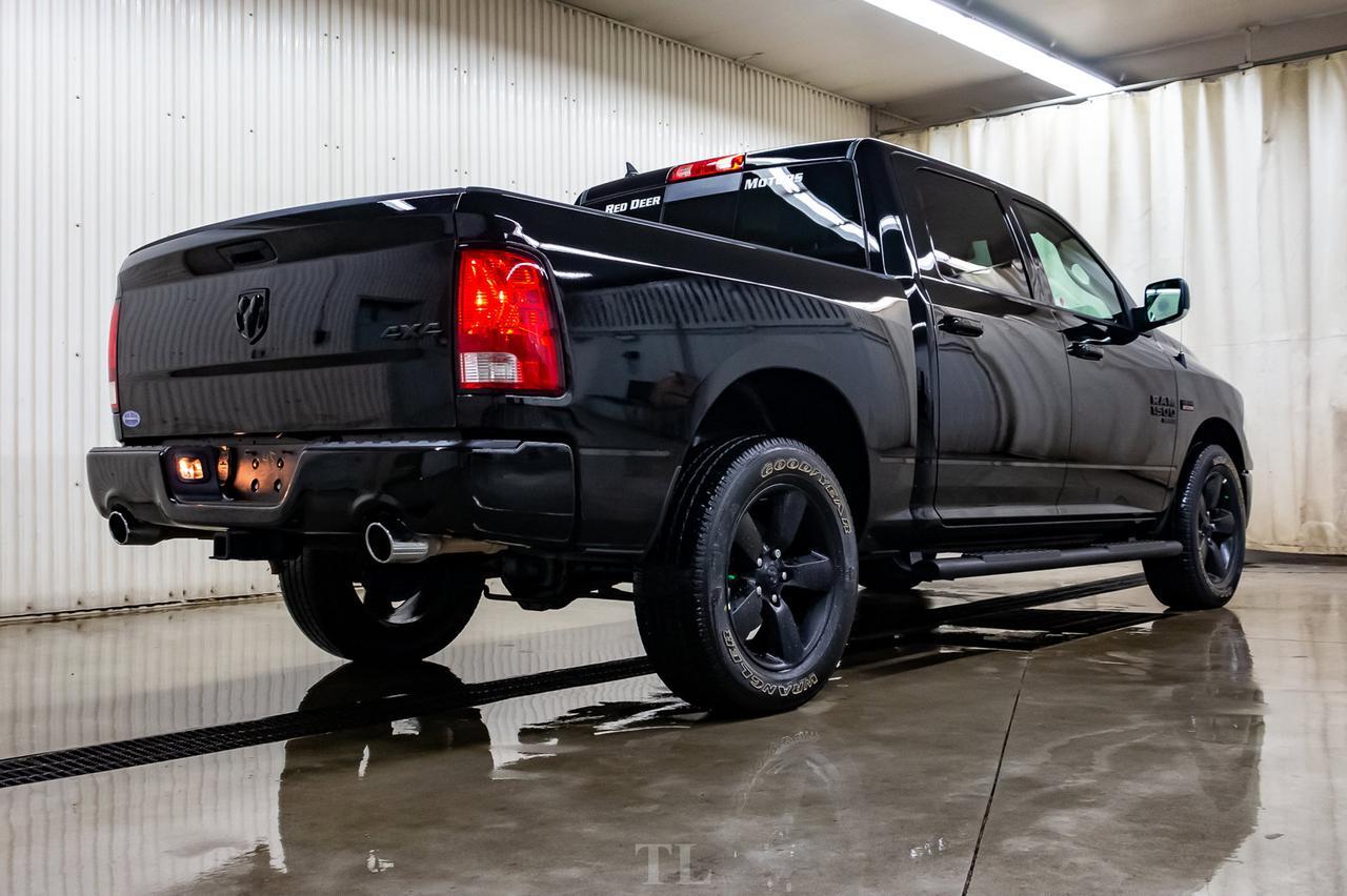 2019 Ram 1500 4x4 Crew Cab Classic Black Pkg. Roof BCam Red Deer AB