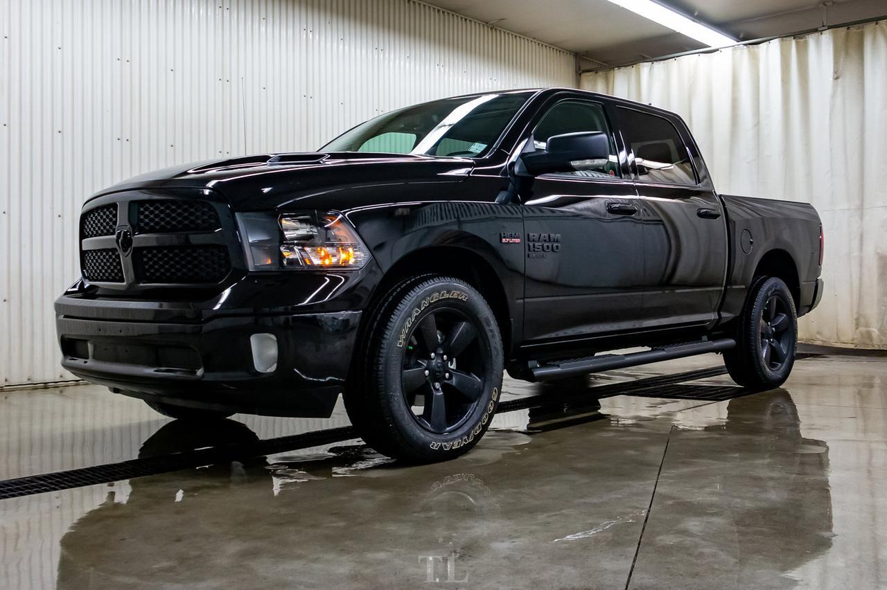 2019 Ram 1500 4x4 Crew Cab Classic Black Pkg. Roof BCam Red Deer AB
