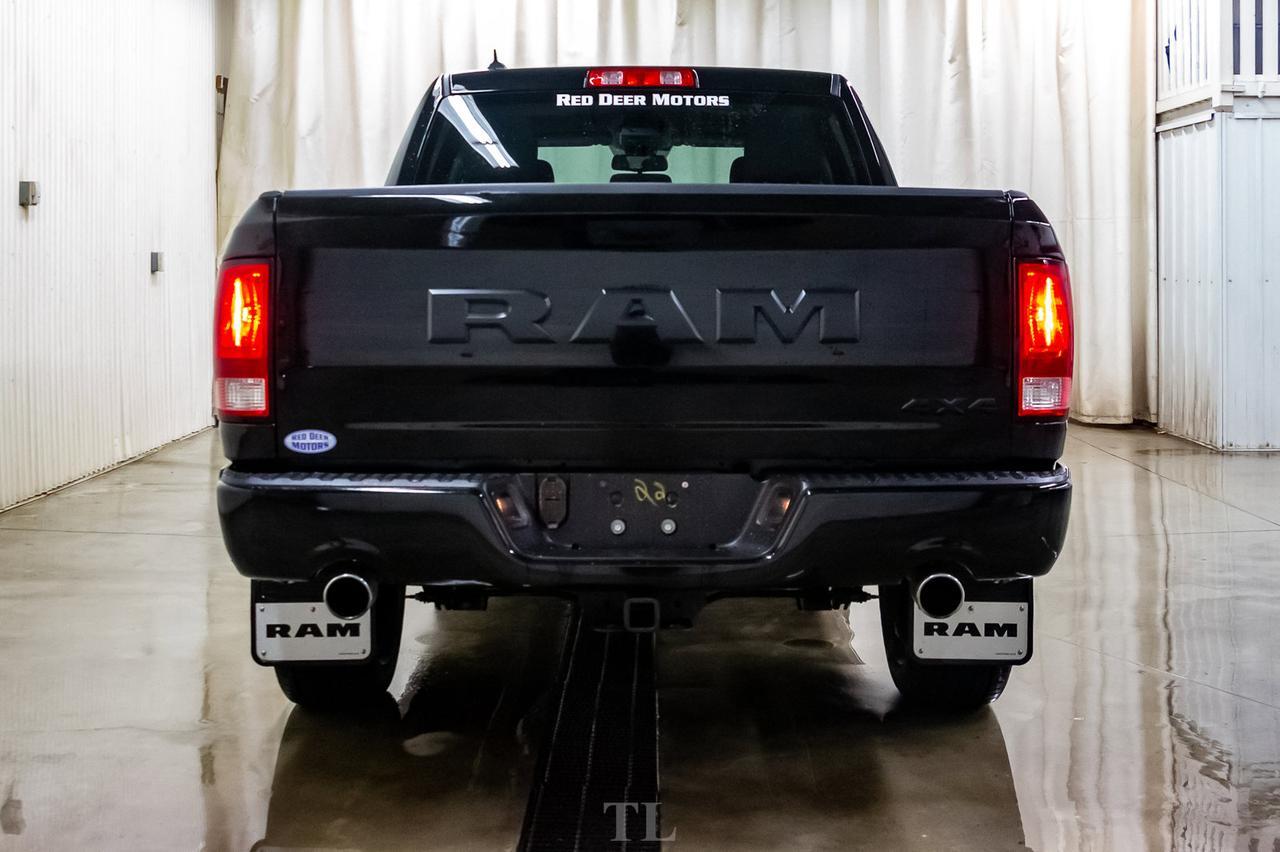 2019 Ram 1500 4x4 Crew Cab Classic Express Blackout BCam Red Deer AB