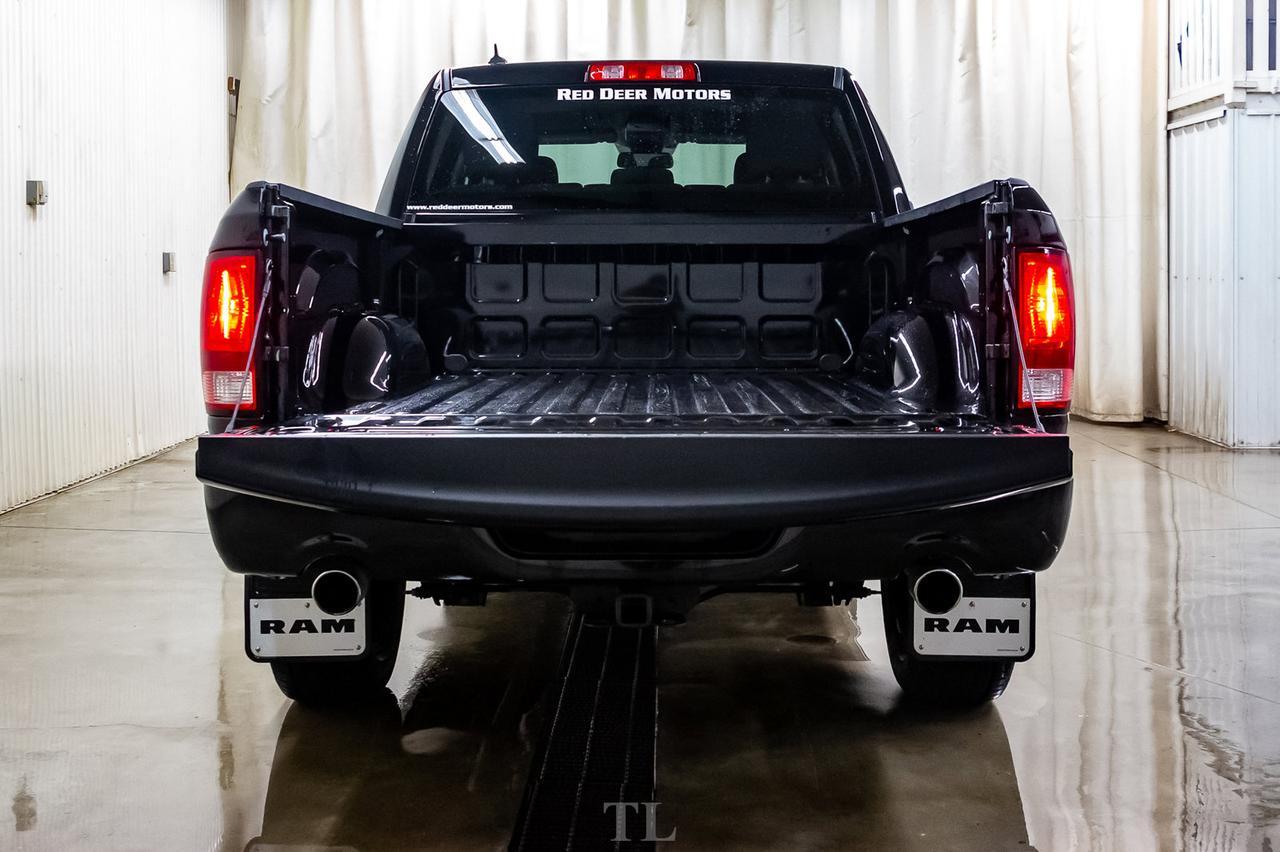 2019 Ram 1500 4x4 Crew Cab Classic Express Blackout BCam Red Deer AB