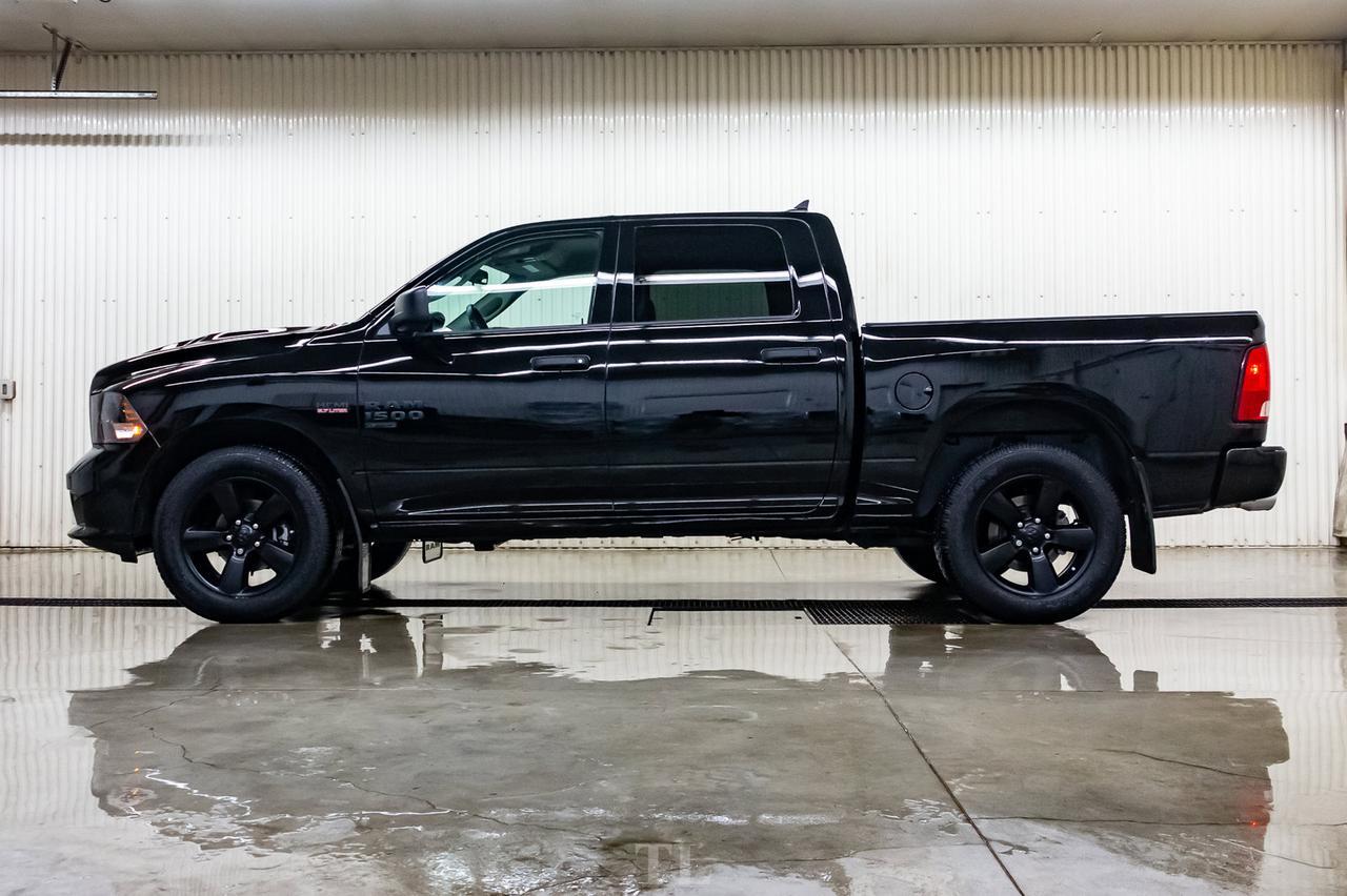 2019 Ram 1500 4x4 Crew Cab Classic Express Blackout BCam Red Deer AB