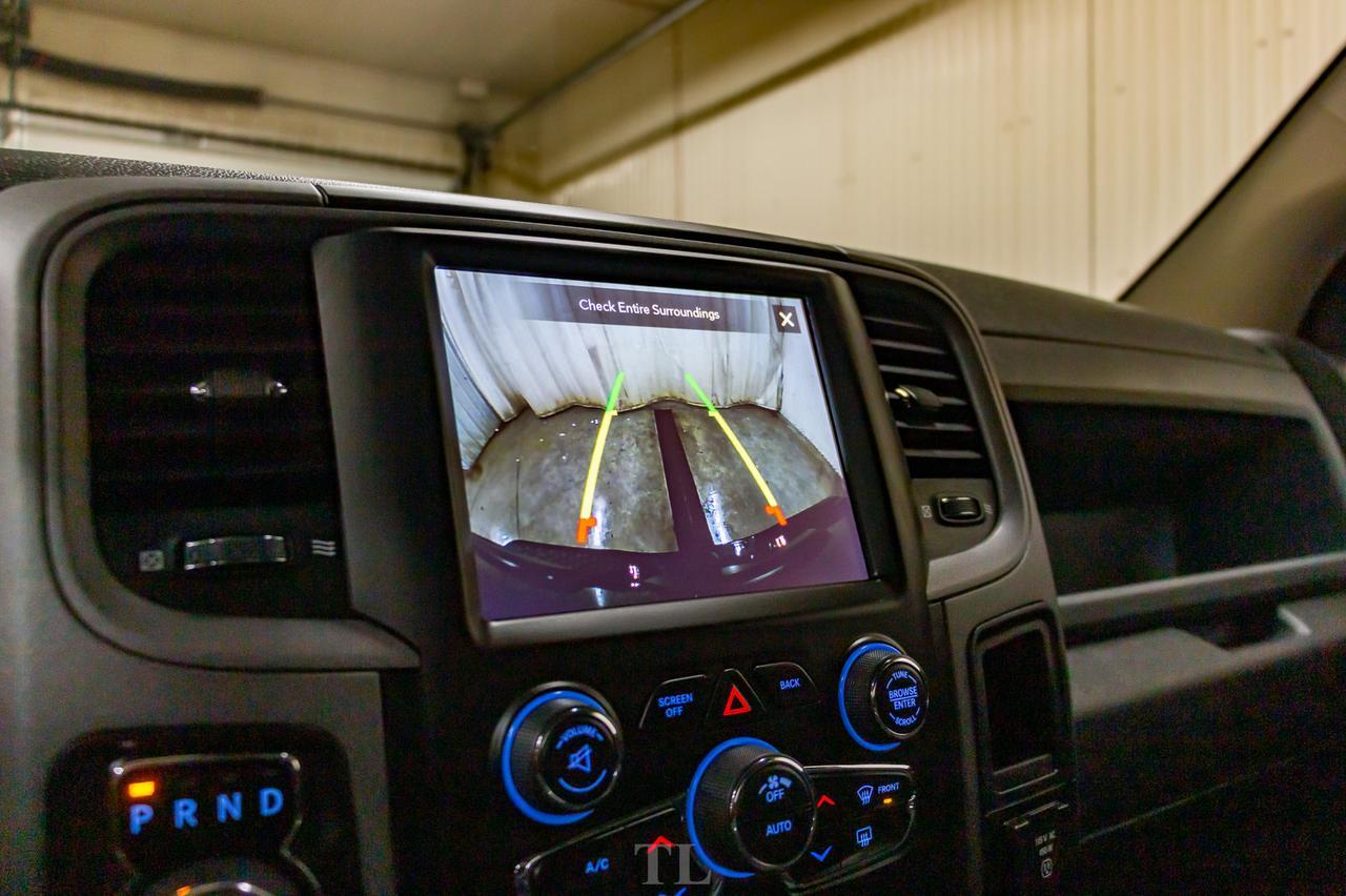 2019 Ram 1500 4x4 Crew Cab Classic Express Blackout BCam Red Deer AB